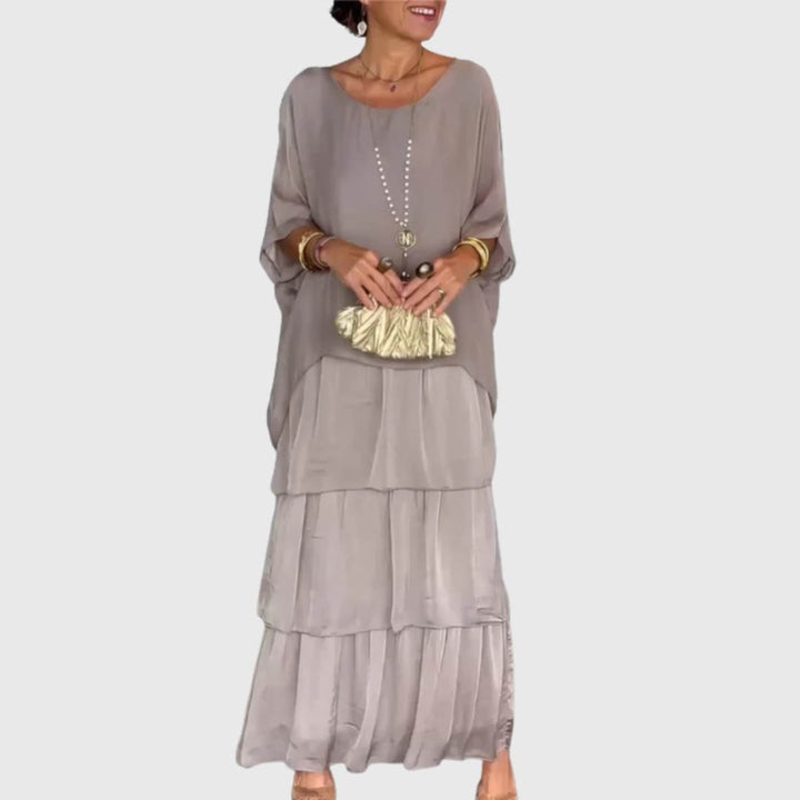 Lara | Vestido maxi fluido y elegante