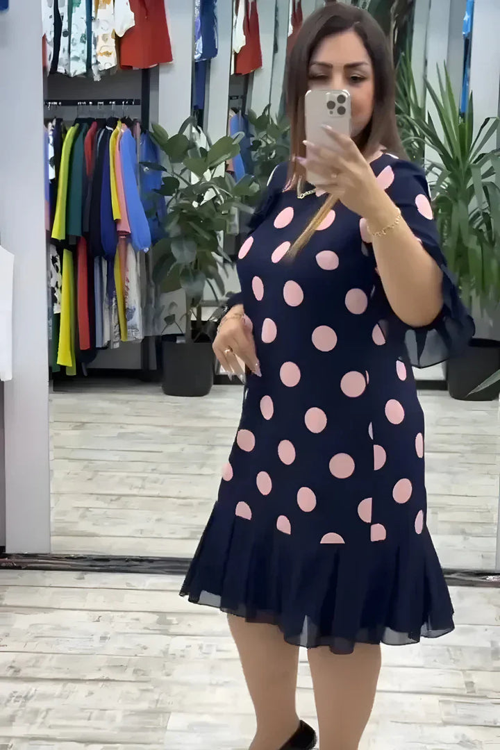 Pia - Vestido midi elegante y cómodo