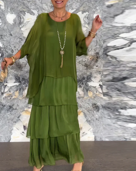 Lara | Vestido maxi fluido y elegante