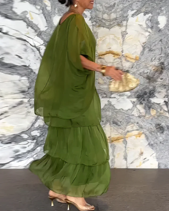 Lara | Vestido maxi fluido y elegante