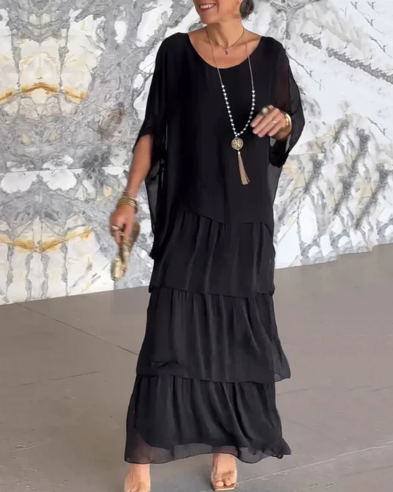 Lara | Vestido maxi fluido y elegante