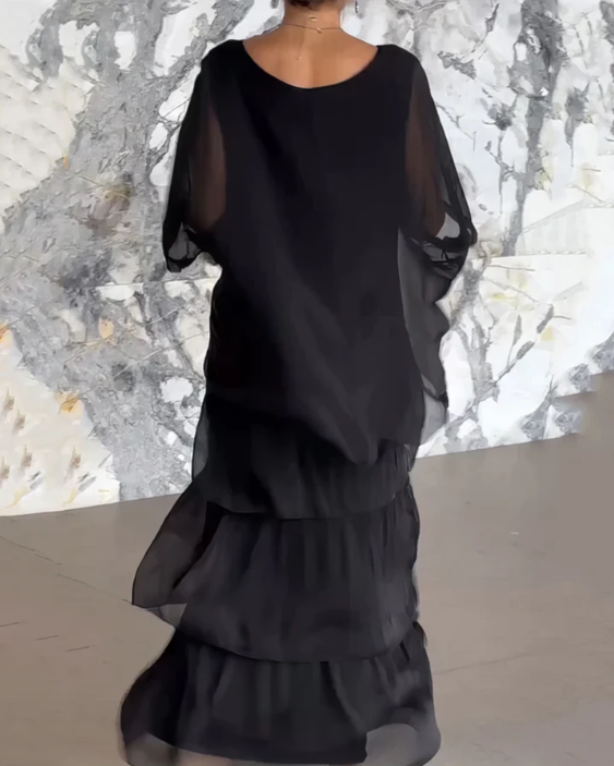 Lara | Vestido maxi fluido y elegante