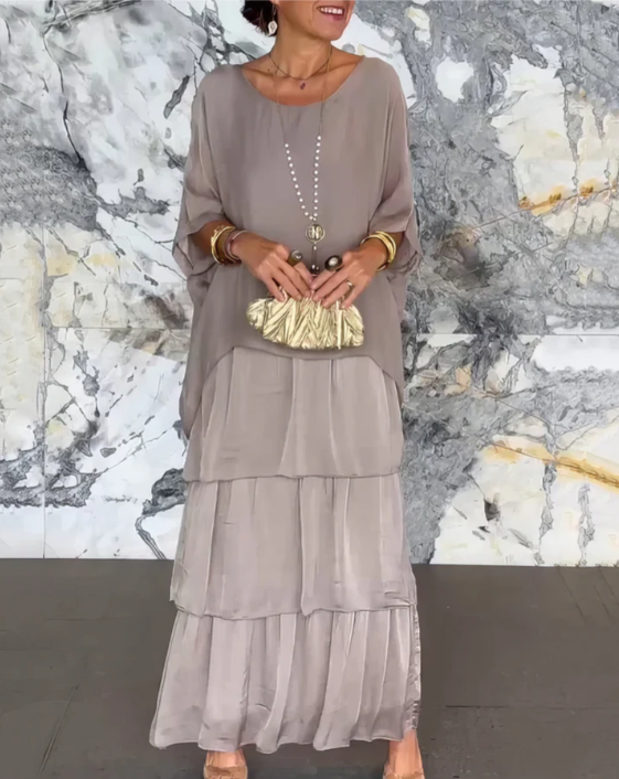 Lara | Vestido maxi fluido y elegante