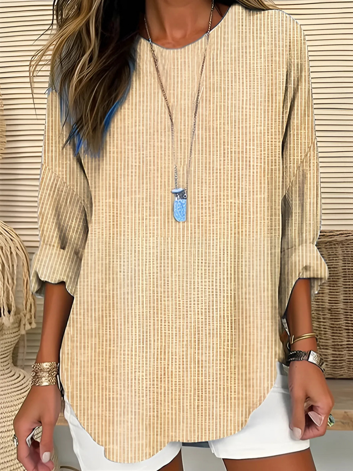 Rhea | Blusa de rayas elegante