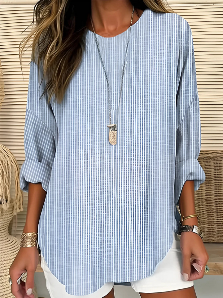 Rhea | Blusa de rayas elegante